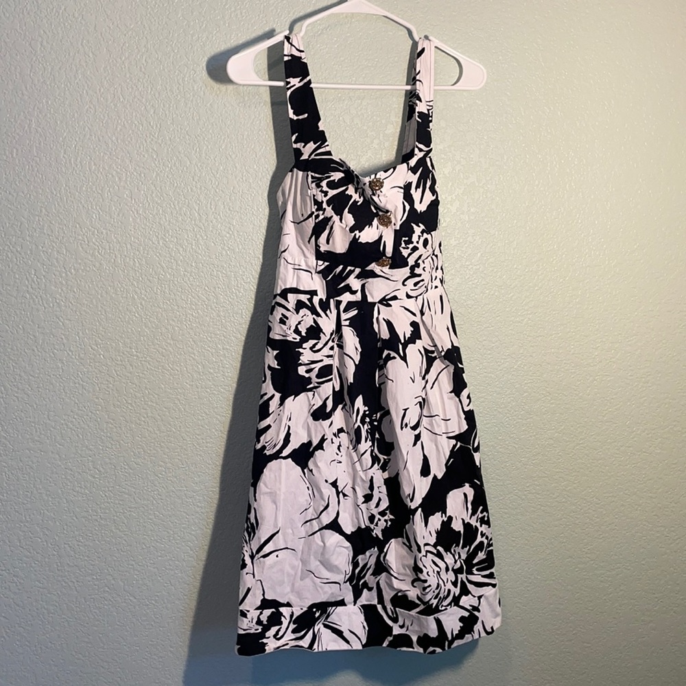 BSmart -Size 16 - Dress - BLK & WHT
